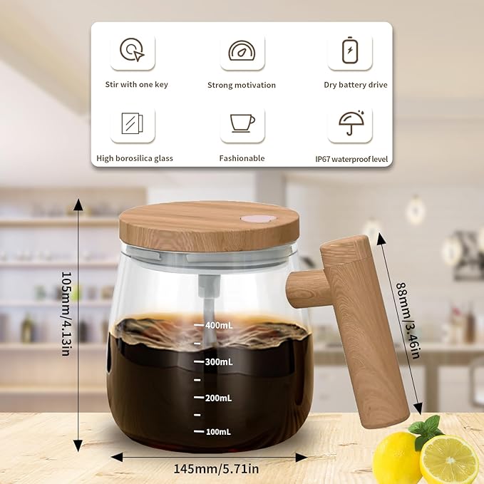 Self Stirring Mug Best For Coffee Mix