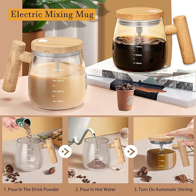 Self Stirring Mug Best For Coffee Mix